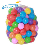 100pcs/lot Eco-Friendly Colorful Soft Plastic Water Pool Ocean Wave Ball Baby Funny Toys Stress Air Ball  Outdoor Fun Sports - Babies One