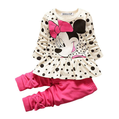 KEAIYOUHUO Children Clothing Sets Costumes For Kids Sport Suits Girls Clothes Sets Cartoon Baby Girls Clothes Christmas Outfits - Babies One