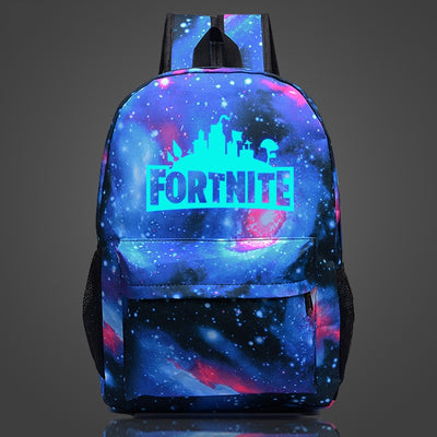 Fortnite Cool Night Luminous Backpack School Bags for Boys and Girls Schoolbags for Teenagers Printing School Bagpack Satchel - Babies One