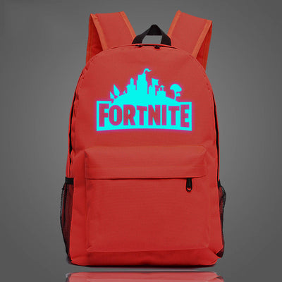 Fortnite Cool Night Luminous Backpack School Bags for Boys and Girls Schoolbags for Teenagers Printing School Bagpack Satchel - Babies One
