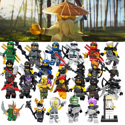 New Legoing Ninjago Figures Blocks Garmaoon Nya Jay Zane Kai Cole Harumi Samurai X Action Figures Ninjago Legoings Toy & Hobbies - Babies One